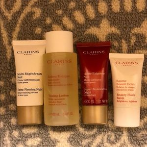 clarins extrafirming/super restorative night cream